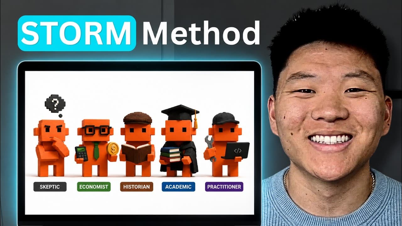 The Stanford STORM Method: How to Make Claude Research Like a PhD